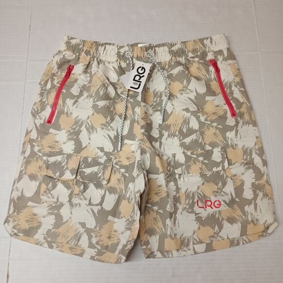Men's LRG Lifted Research Camouflage Cargo Shorts Size L - Picture 1 of 7